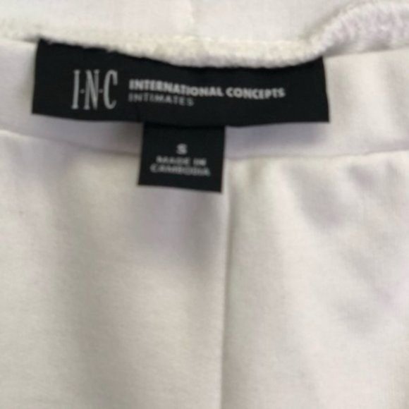 INC Super Soft Rainbow Pajama short NWT white, S - Picture 4 of 6